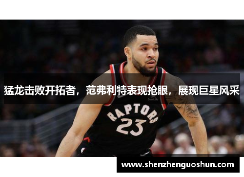 猛龙击败开拓者，范弗利特表现抢眼，展现巨星风采